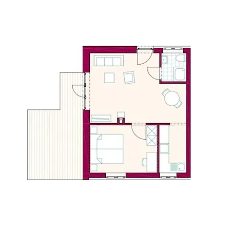 아파트 Oldsens - Wohnen Zwischen Wind Und Weite